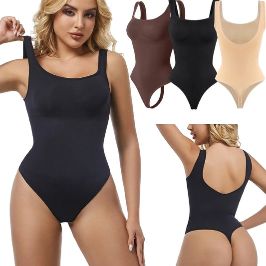 Seamless Square Neck Shaping Bodysuit